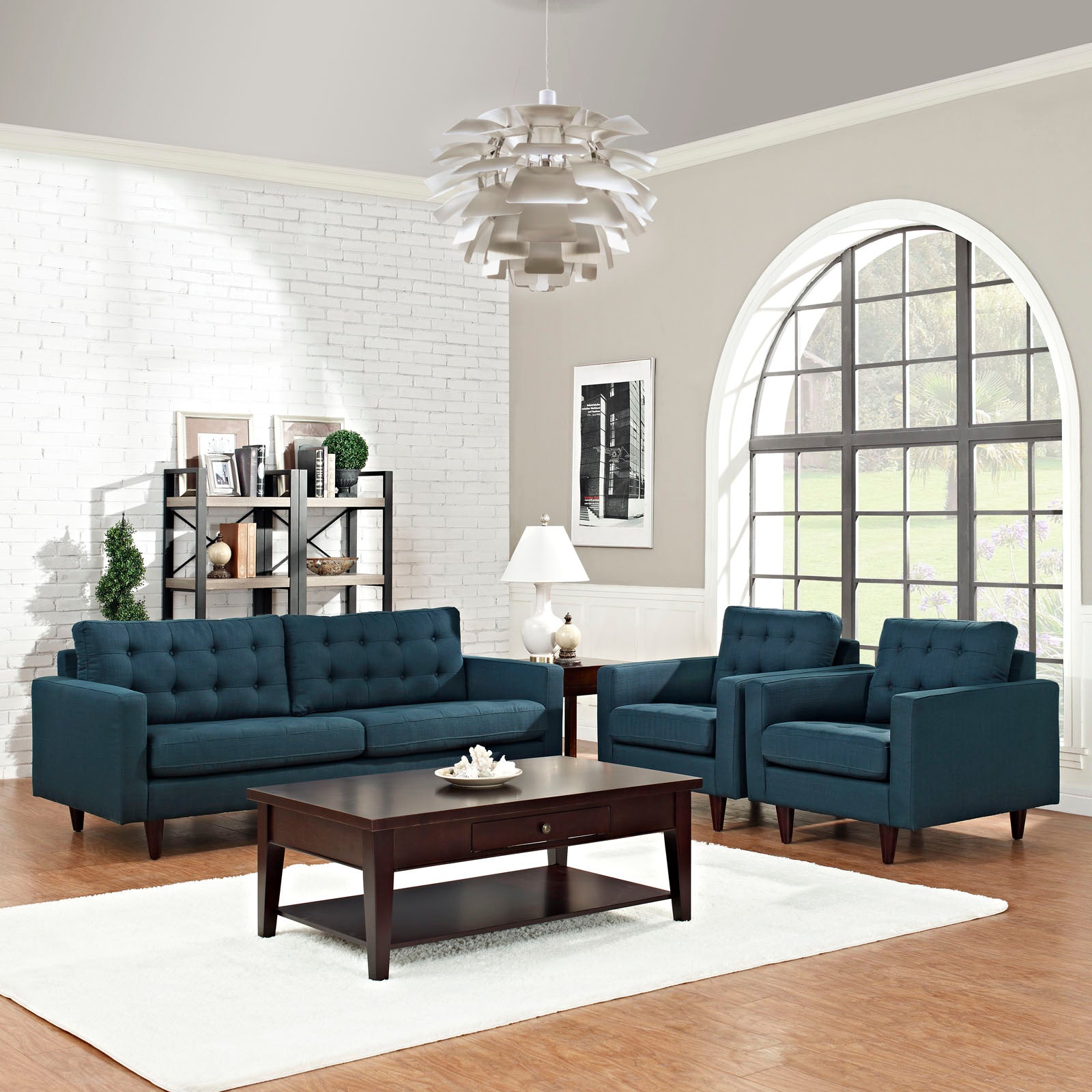 Empress Sofa and Armchairs Set of 3 By HouseBean