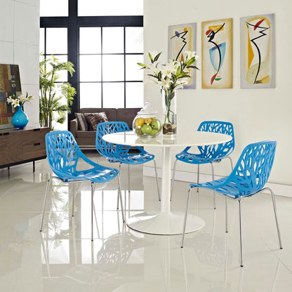 Stencil Dining Side Chair Set of 4 by Modway