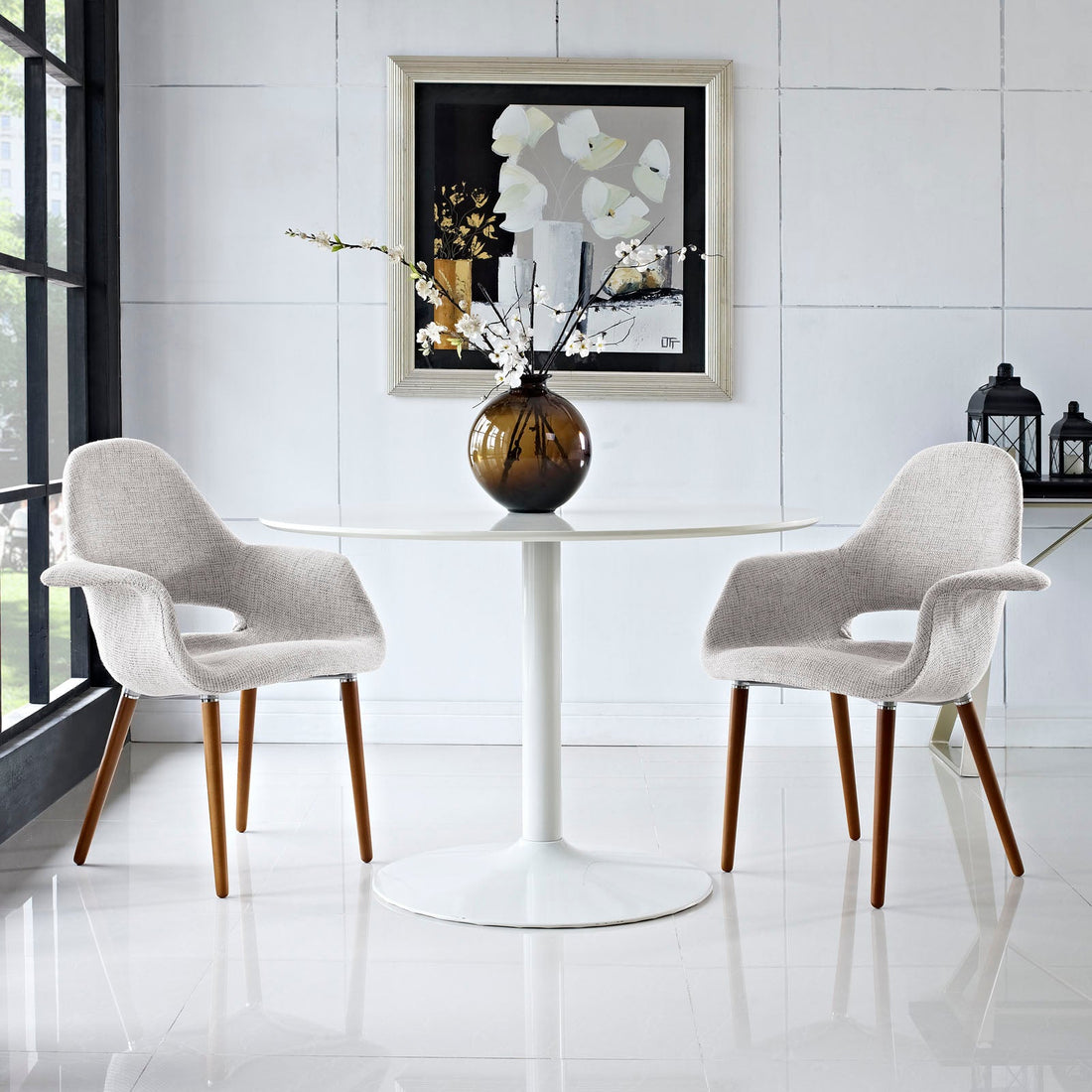 Aegis Dining Armchair Set of 2 by Modway