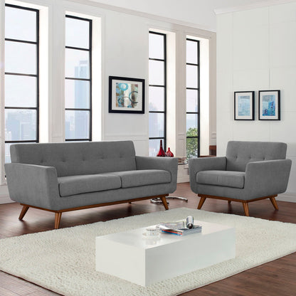 Engage Armchair and Loveseat Set of 2 by Modway