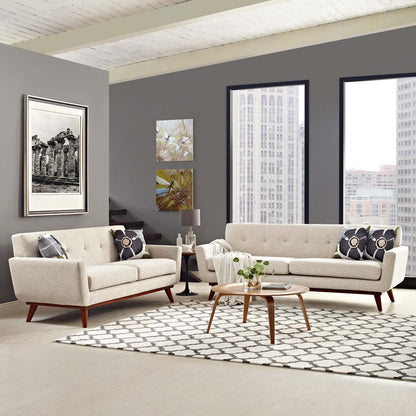 Engage Loveseat and Sofa Set of 2 by Modway