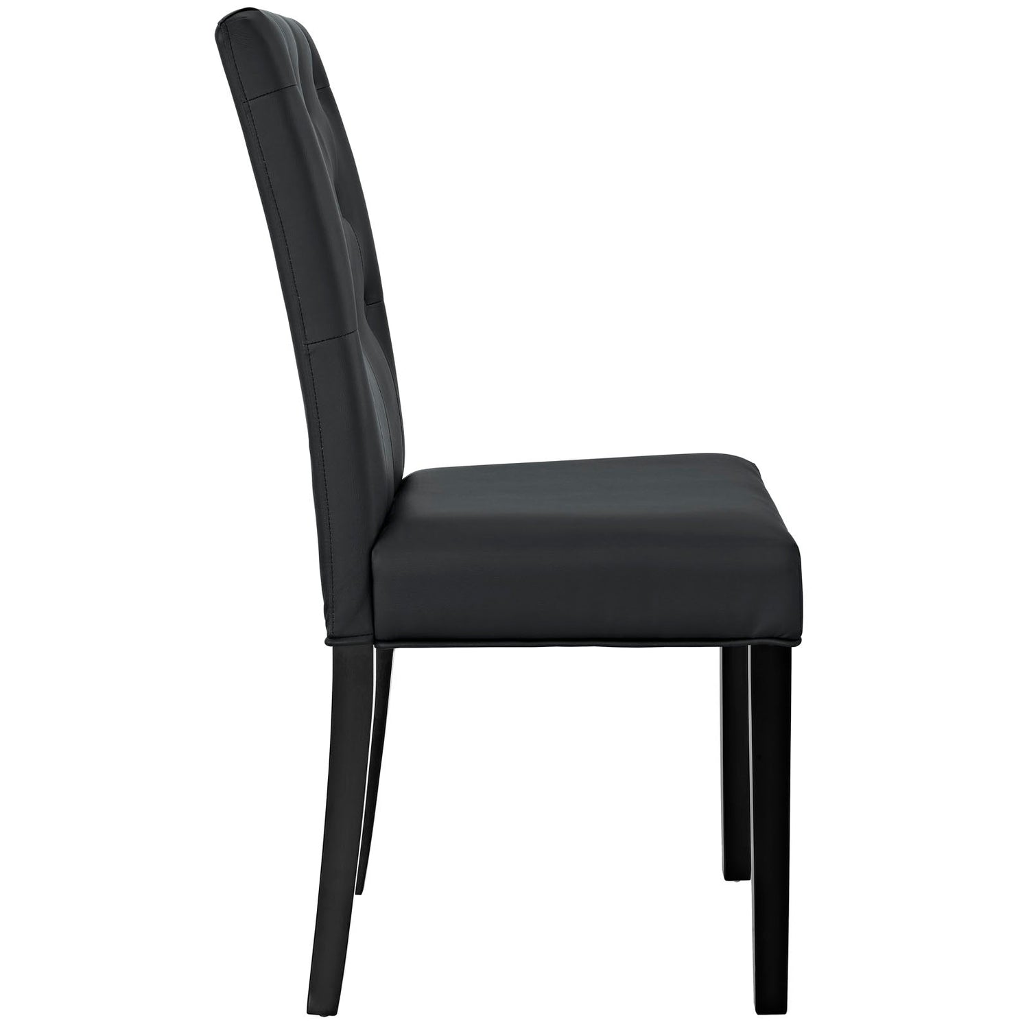 Confer Dining Vinyl Side Chair by Modway
