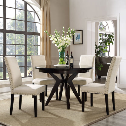 Parcel Dining Upholstered Fabric Side Chair by Modway
