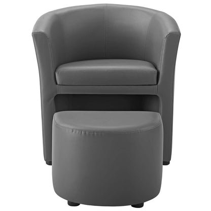 Divulge Armchair and Ottoman by Modway