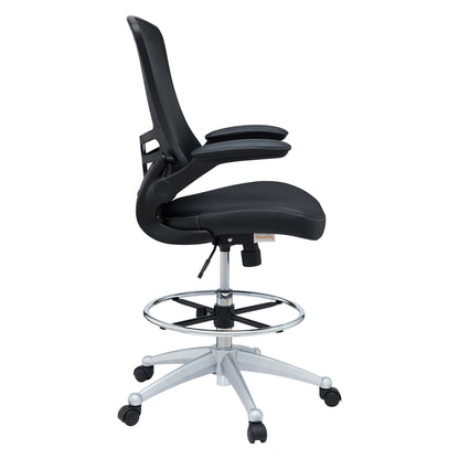 Attainment Vinyl Drafting Chair by Modway