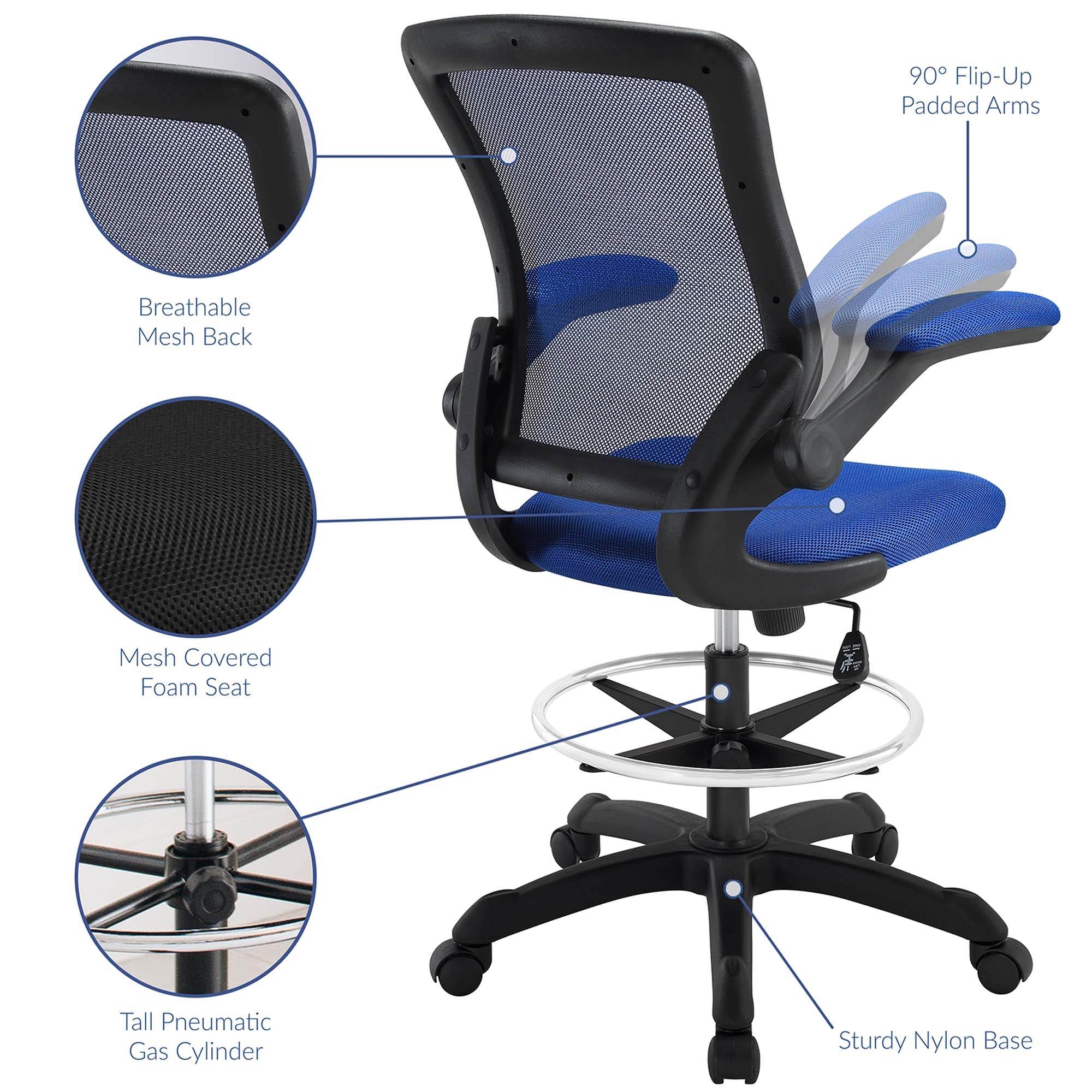 Veer Drafting Chair by Modway