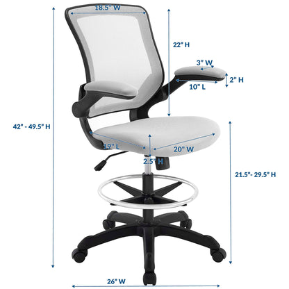 Veer Drafting Chair by Modway