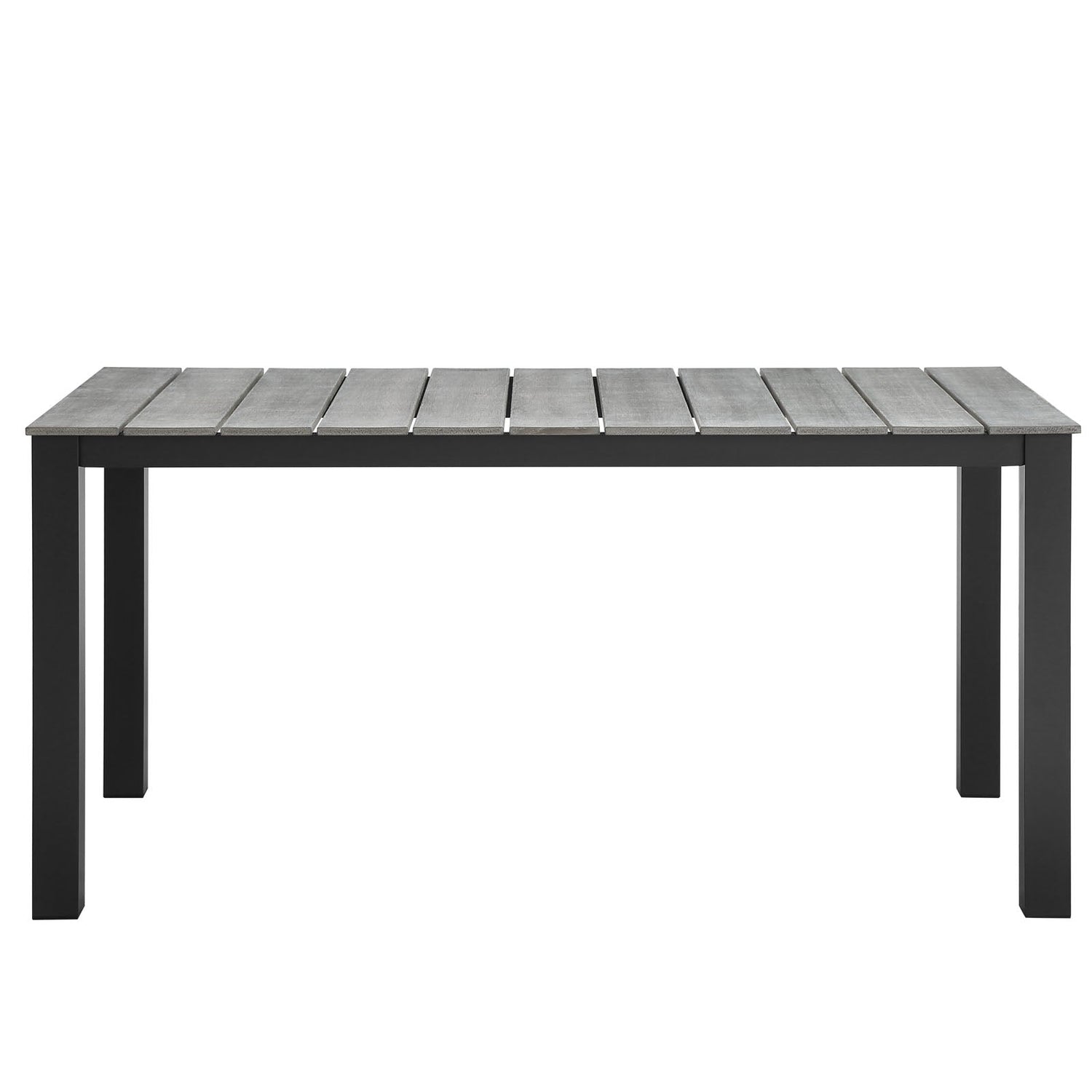 Maine 63&quot; Outdoor Patio Dining Table by Modway