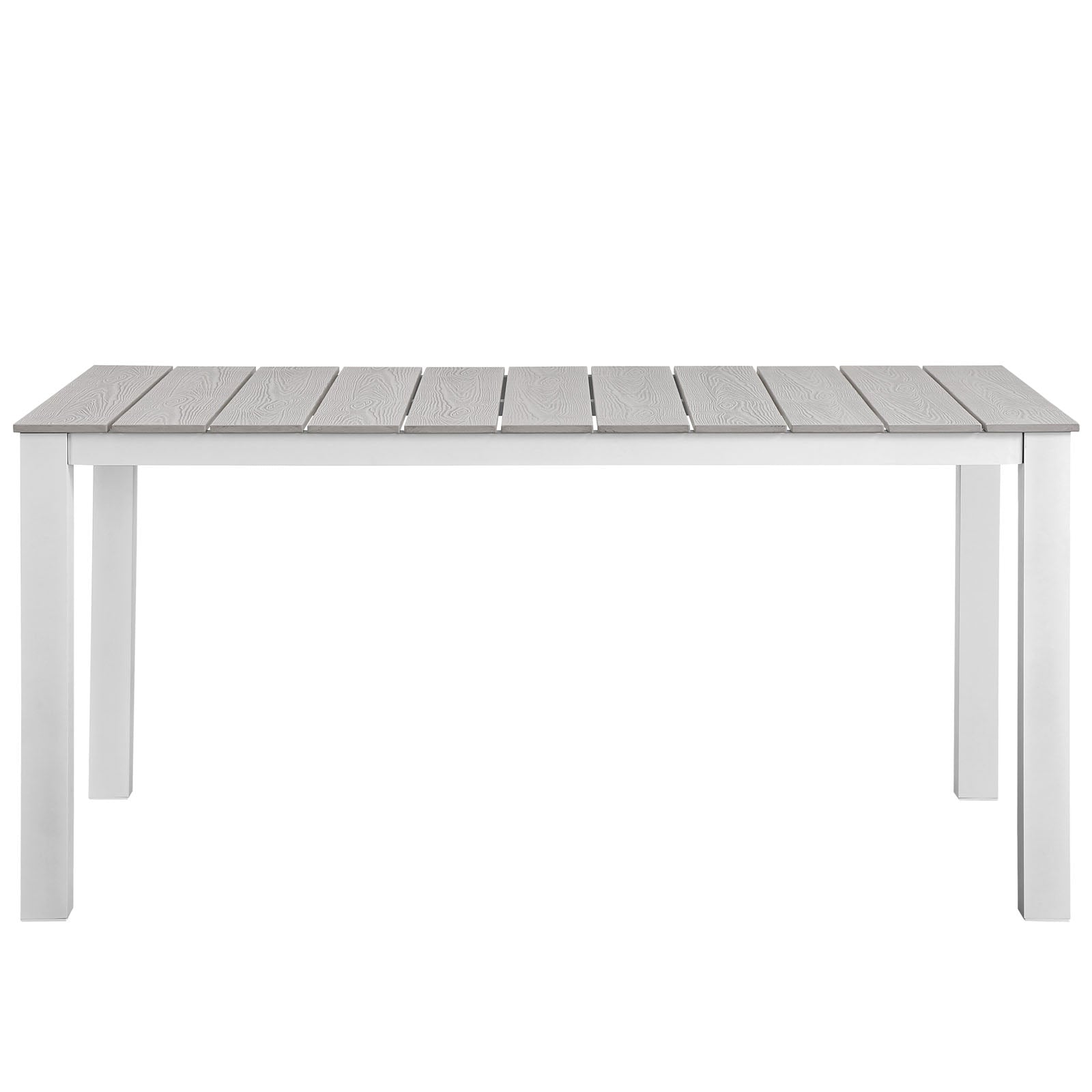 Maine 63&quot; Outdoor Patio Dining Table by Modway