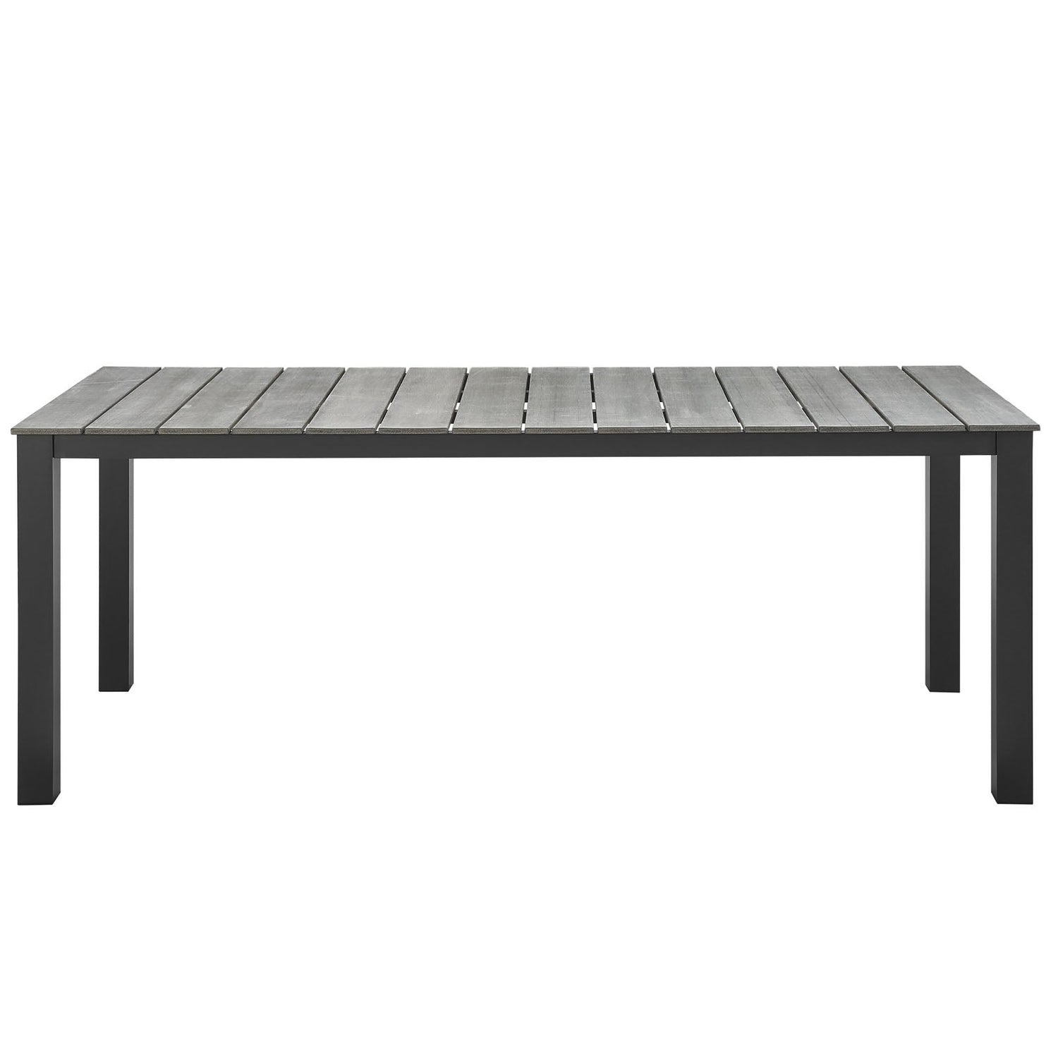 Maine 80&quot; Outdoor Patio Dining Table by Modway