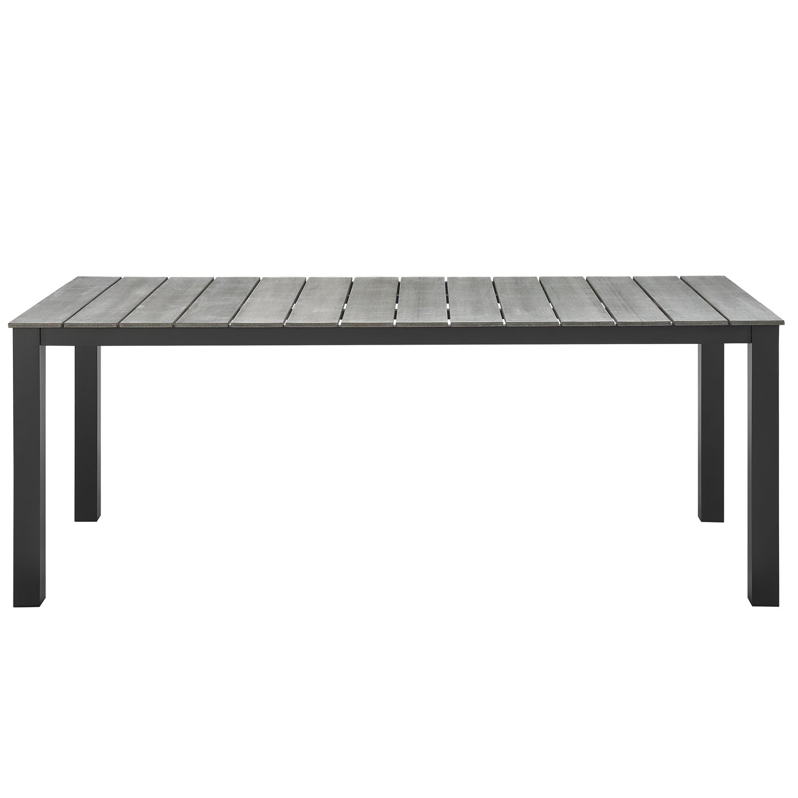 Maine 80&quot; Outdoor Patio Dining Table by Modway