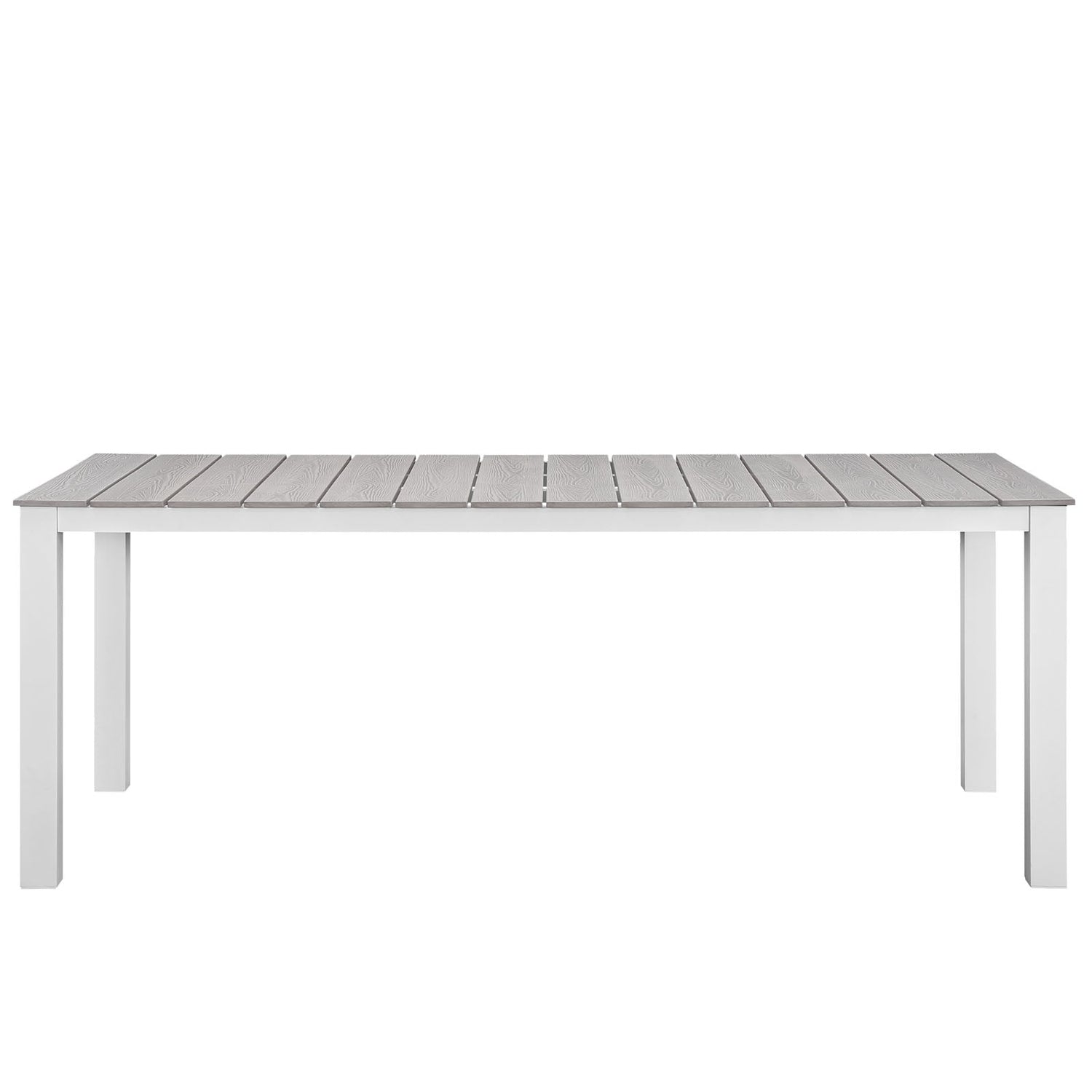 Maine 80&quot; Outdoor Patio Dining Table by Modway