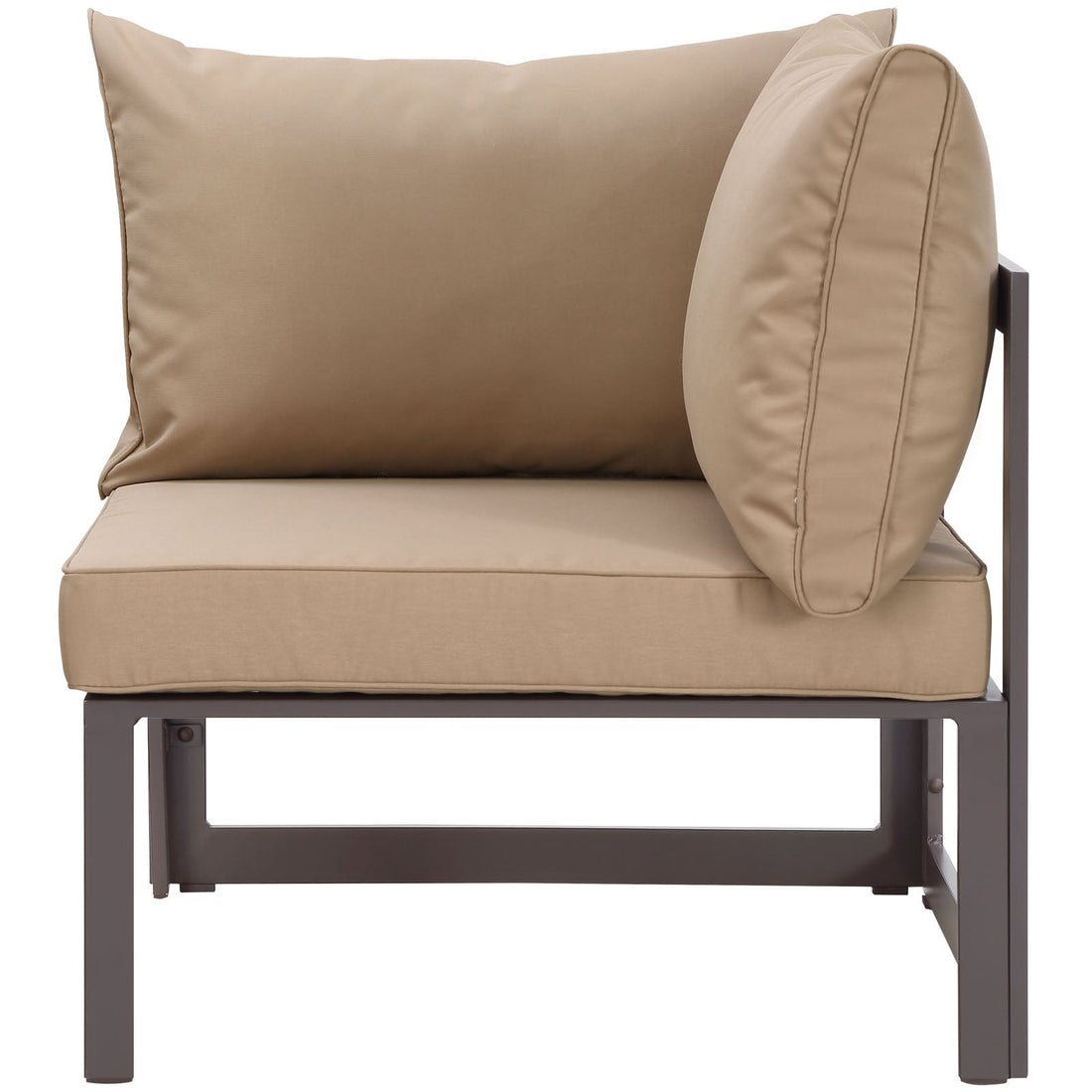 Fortuna Corner Outdoor Patio Armchair by Modway