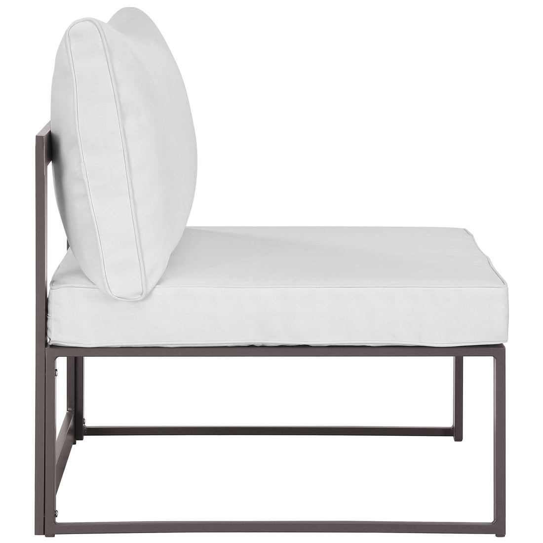 Fortuna Armless Outdoor Patio Chair by Modway