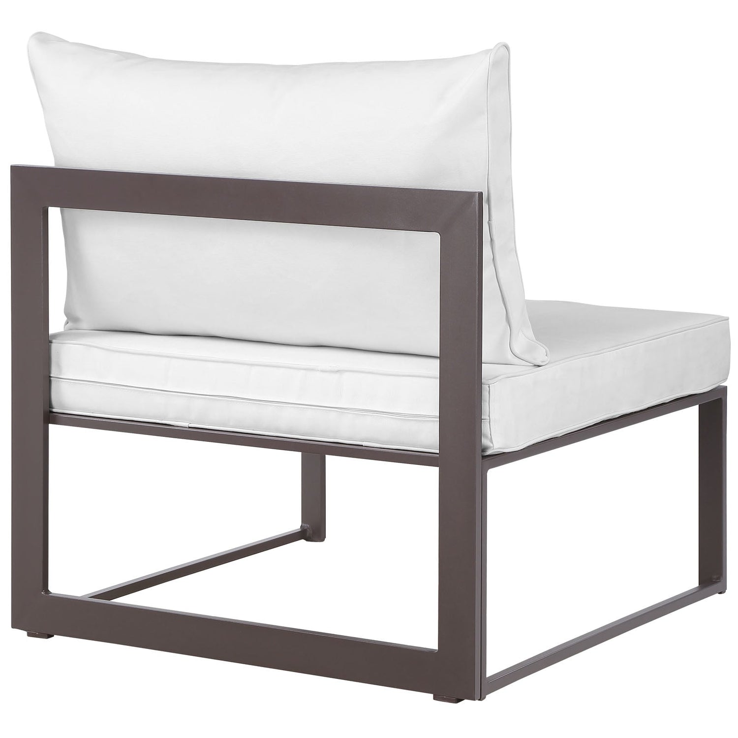 Fortuna Armless Outdoor Patio Chair by Modway
