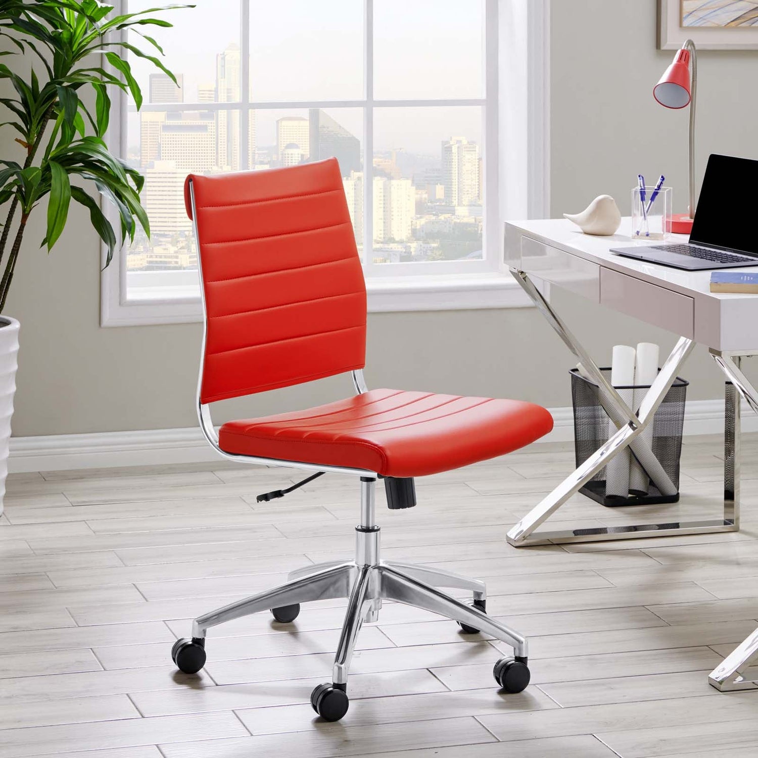 Jive Armless Mid Back Office Chair By HouseBean