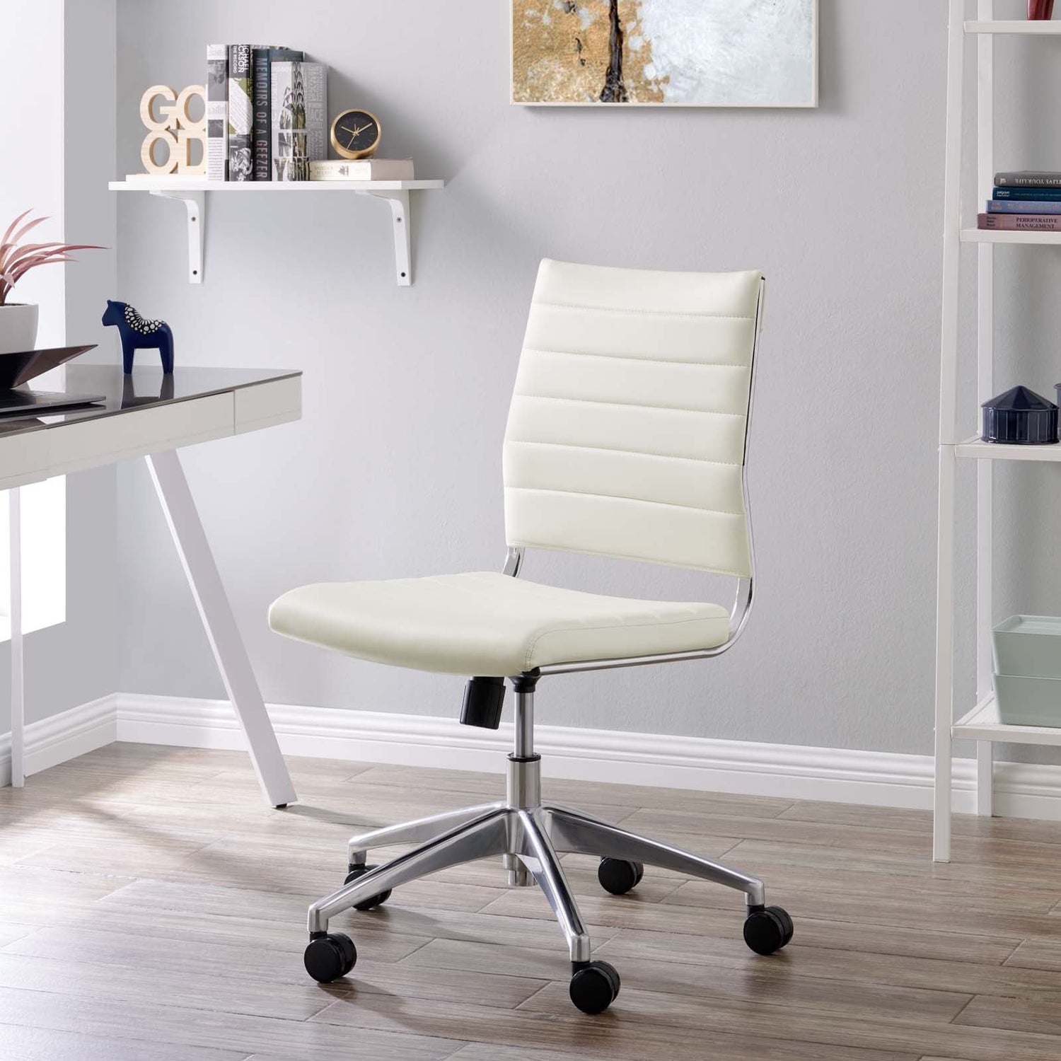 Jive Armless Mid Back Office Chair By HouseBean