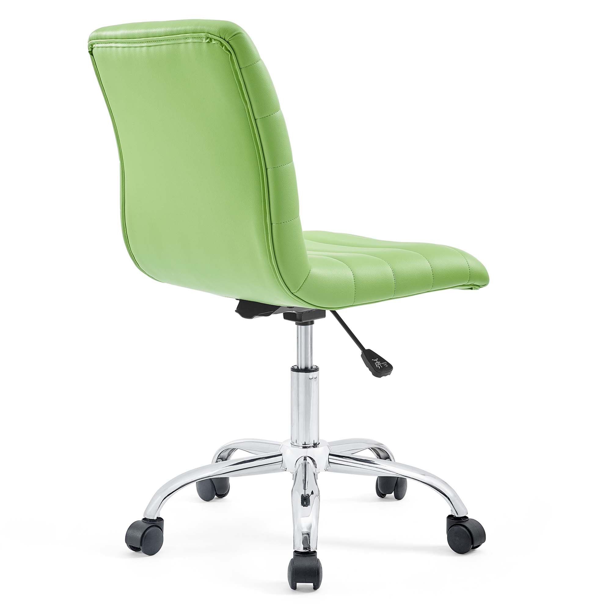 Ripple Armless Mid Back Vinyl Office Chair by Modway