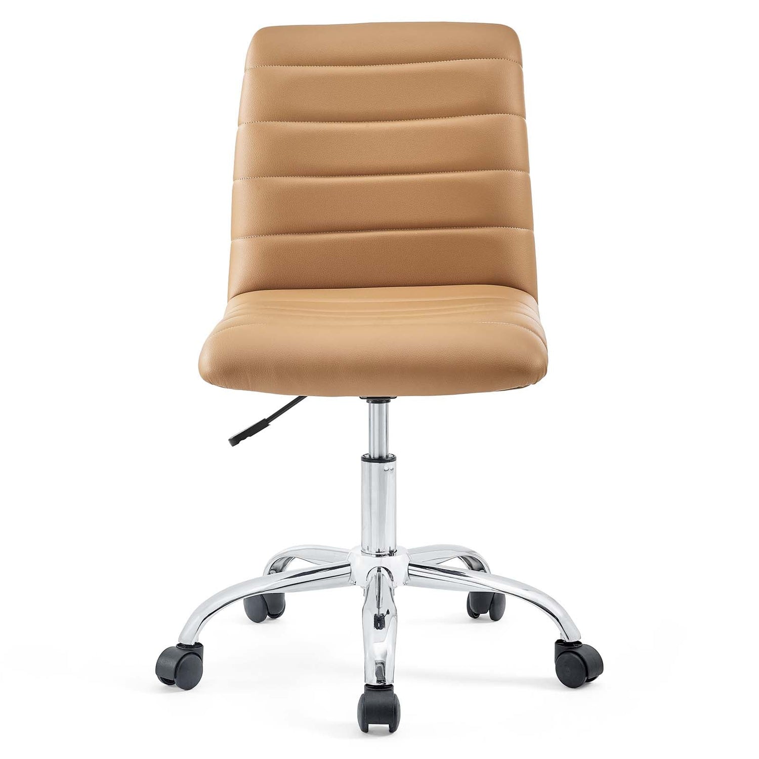 Ripple Armless Mid Back Vinyl Office Chair by Modway