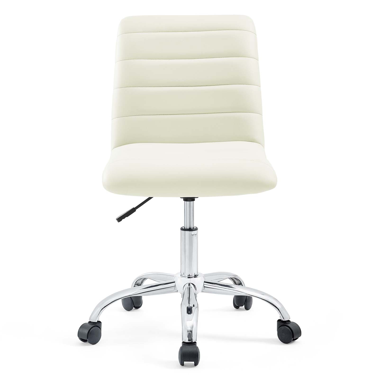 Ripple Armless Mid Back Vinyl Office Chair by Modway