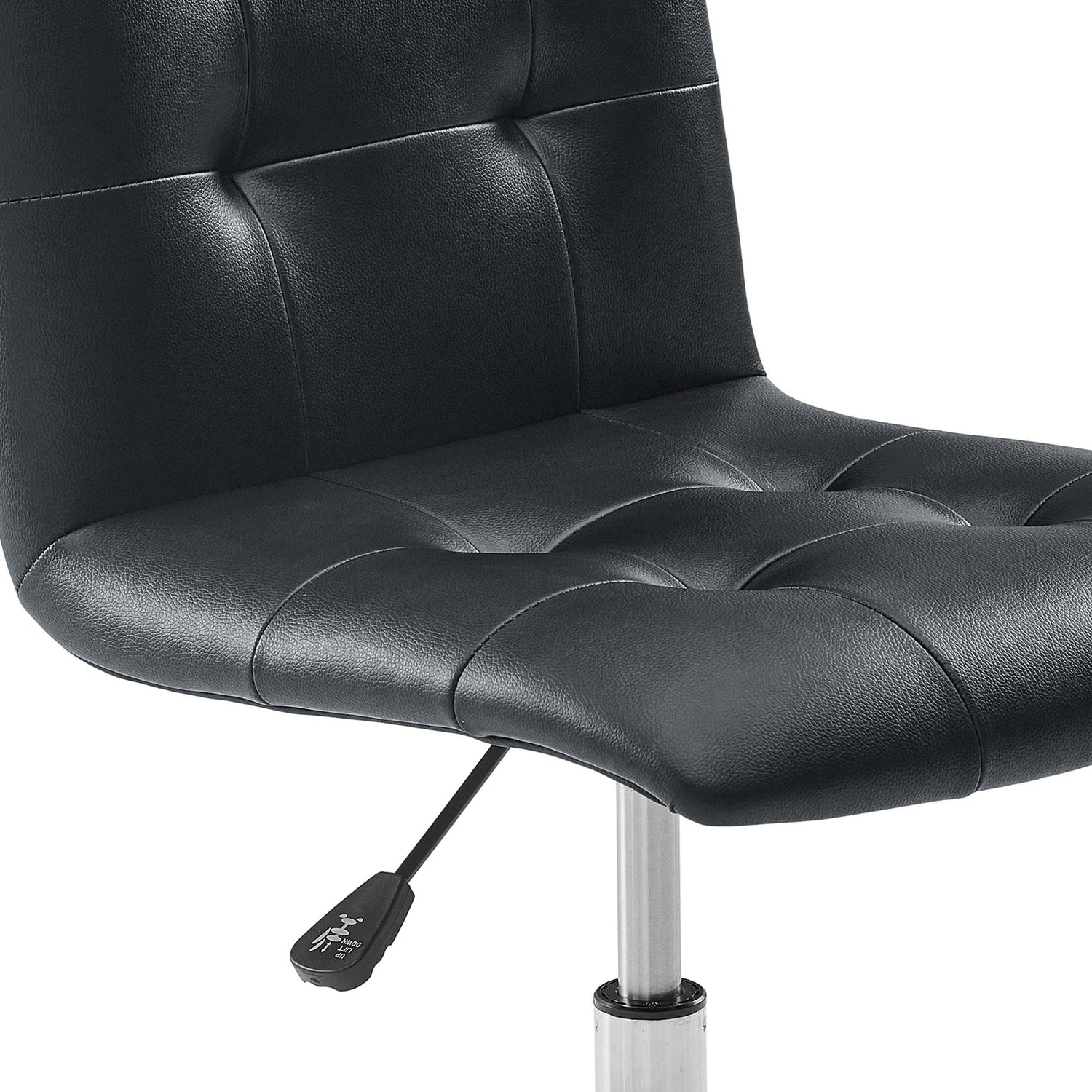 Prim Armless Mid Back Office Chair by Modway