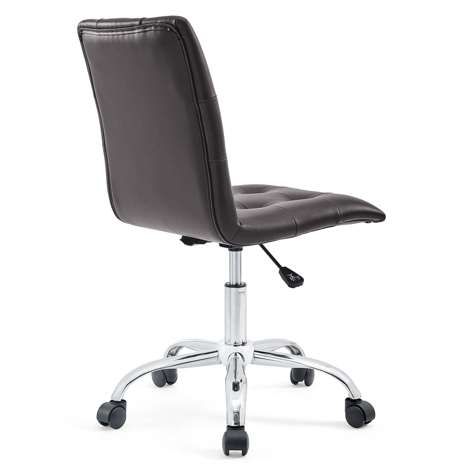 Prim Armless Mid Back Office Chair by Modway