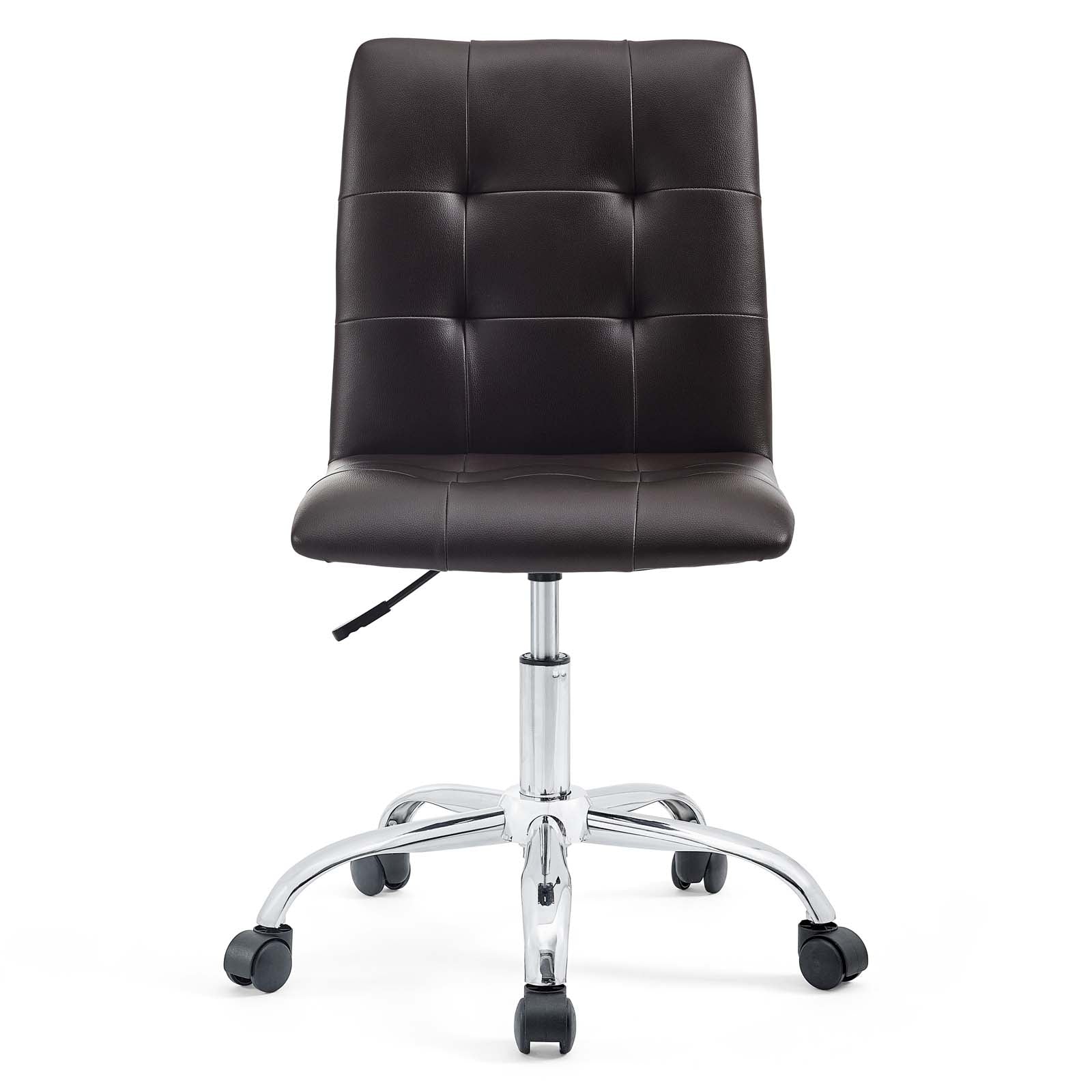 Prim Armless Mid Back Office Chair by Modway