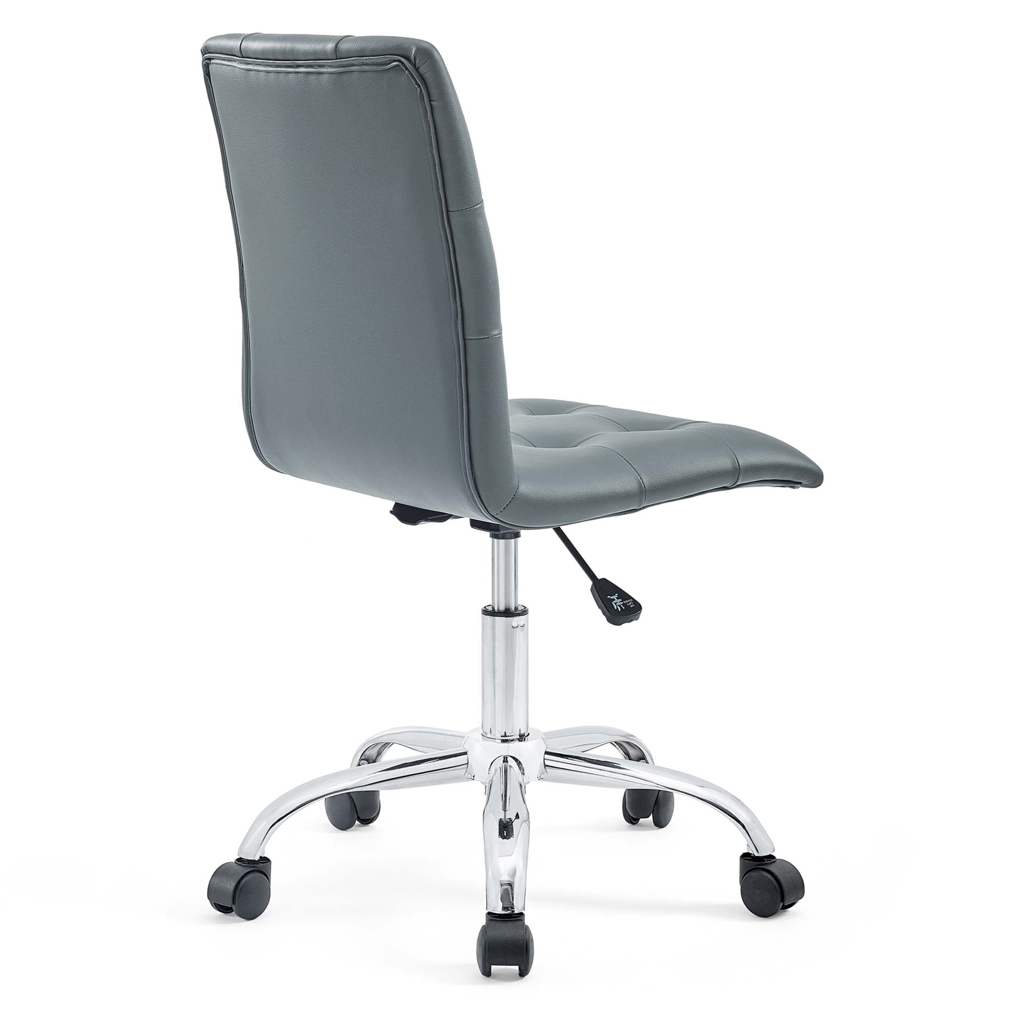 Prim Armless Mid Back Office Chair by Modway