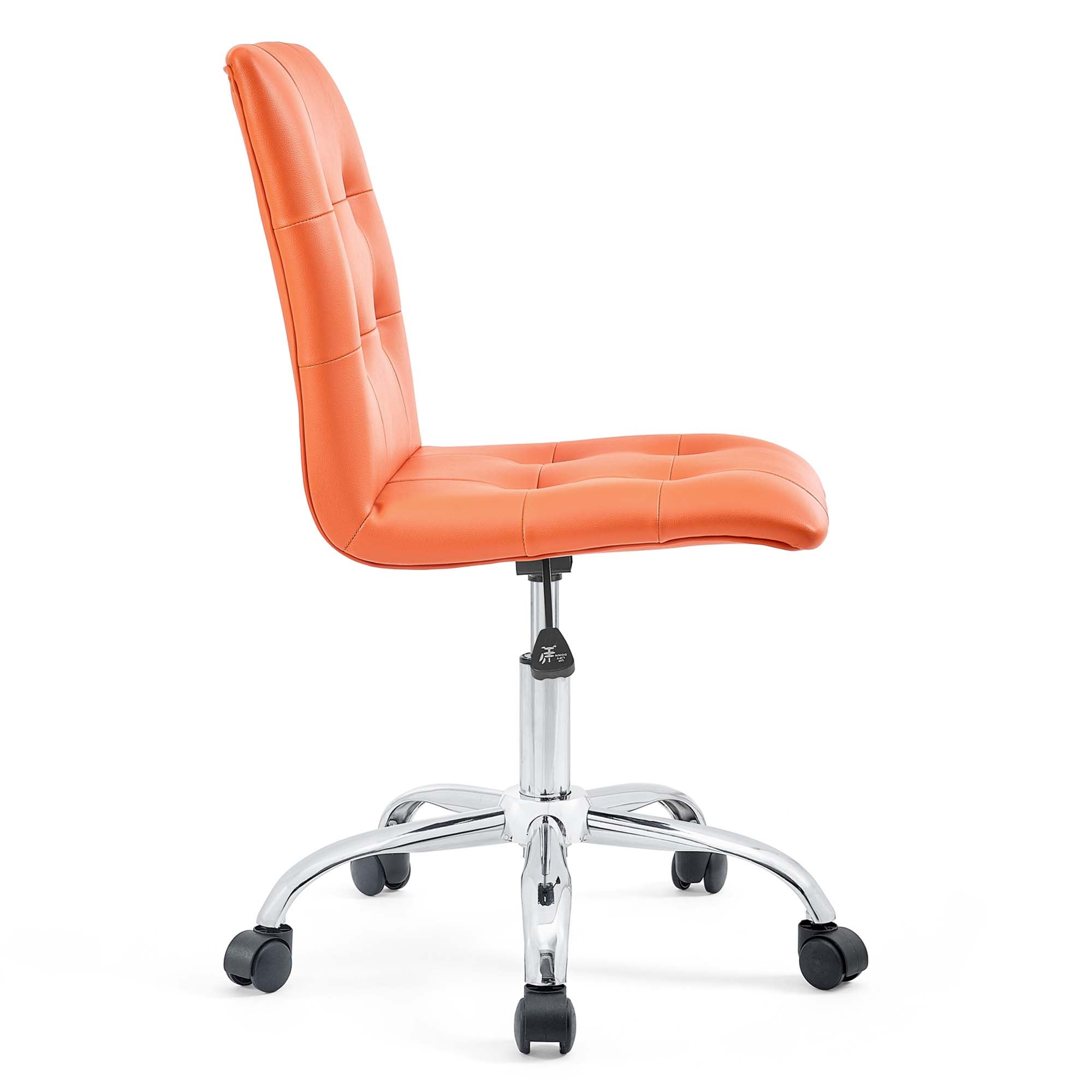 Prim Armless Mid Back Office Chair by Modway