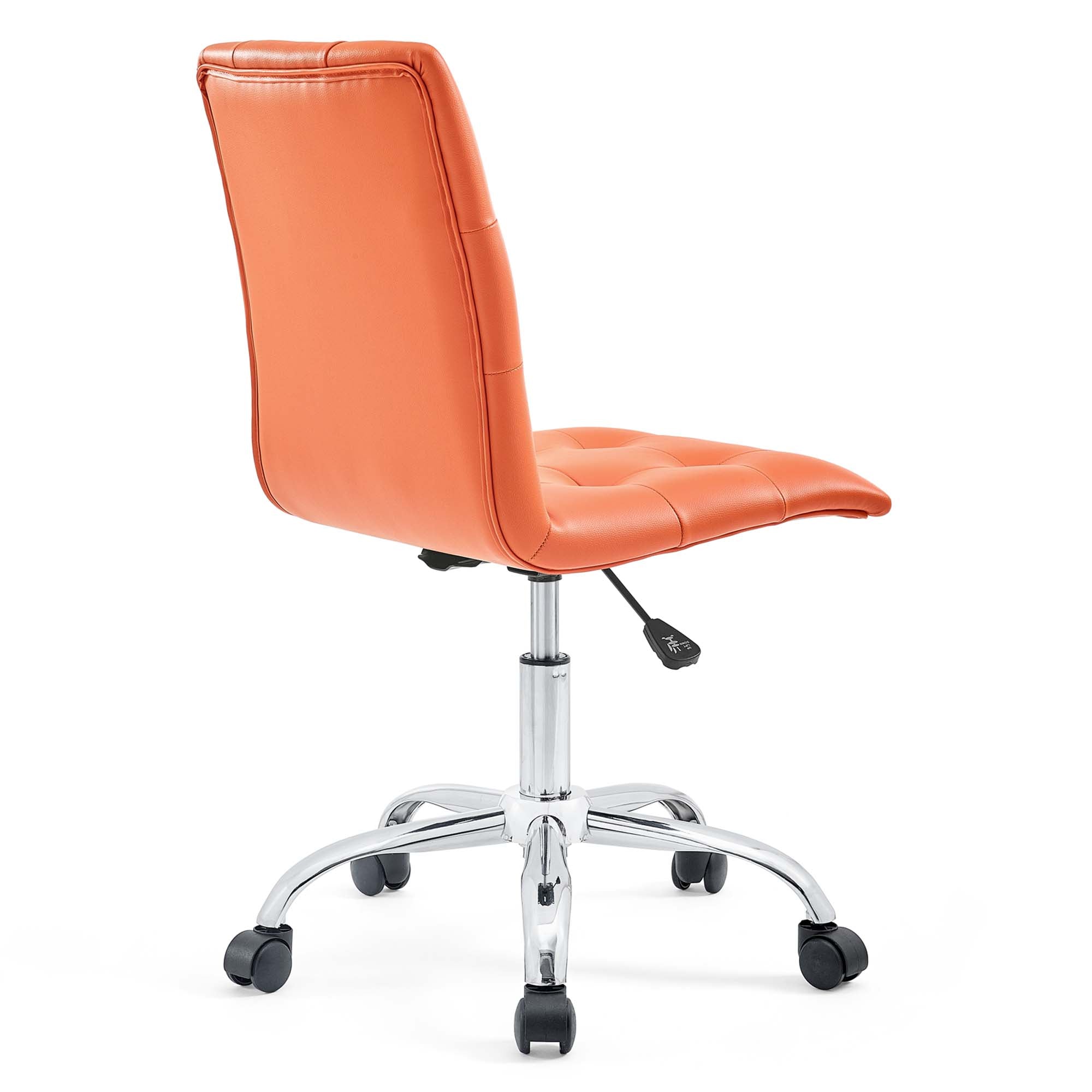 Prim Armless Mid Back Office Chair by Modway