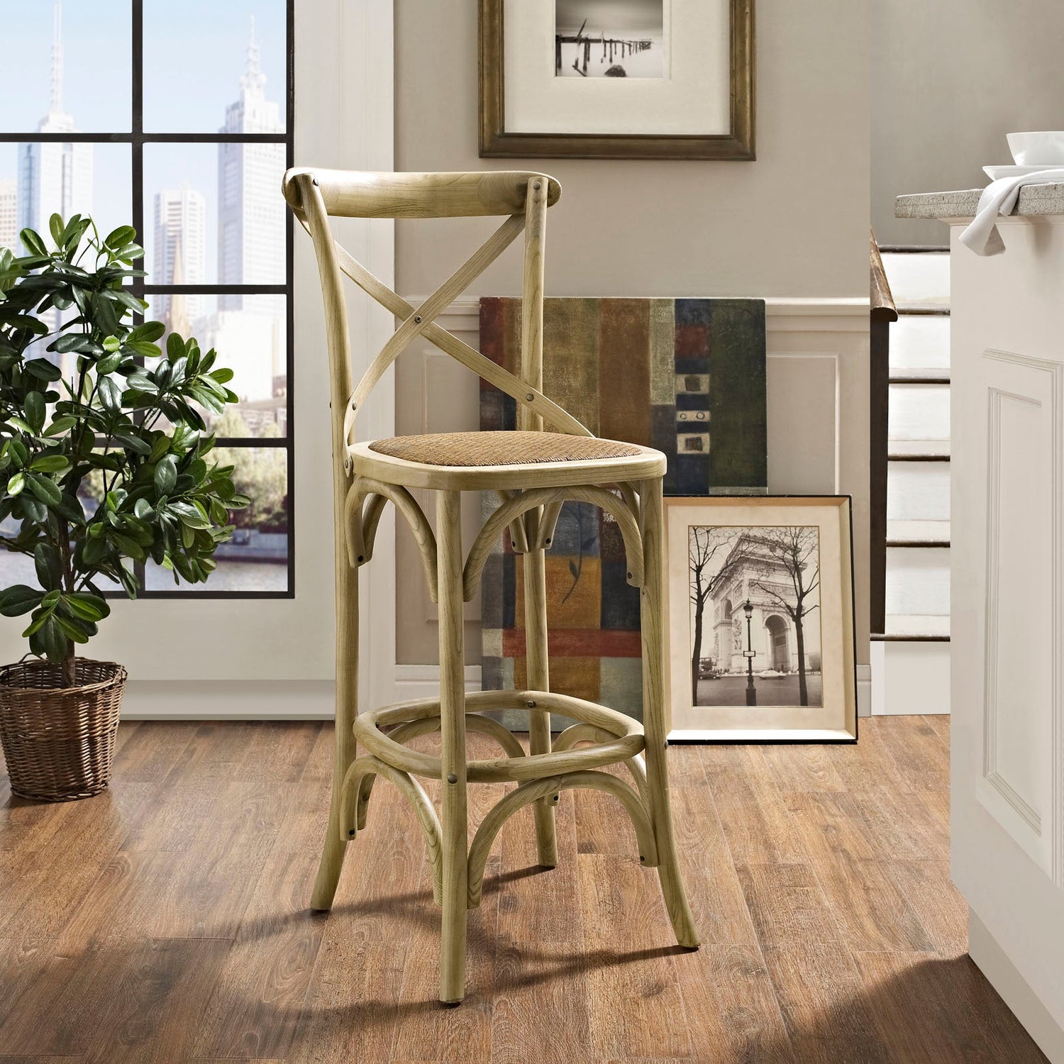 Gear Bar Stool by Modway