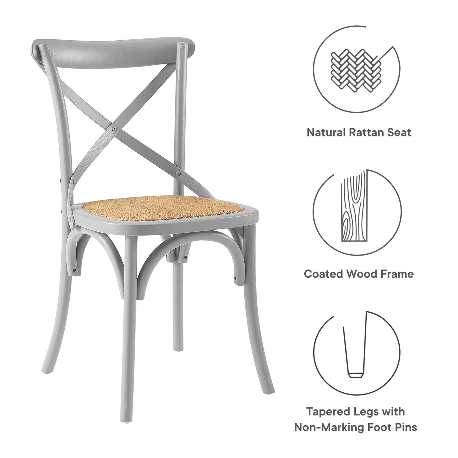 Gear Dining Side Chair by Modway