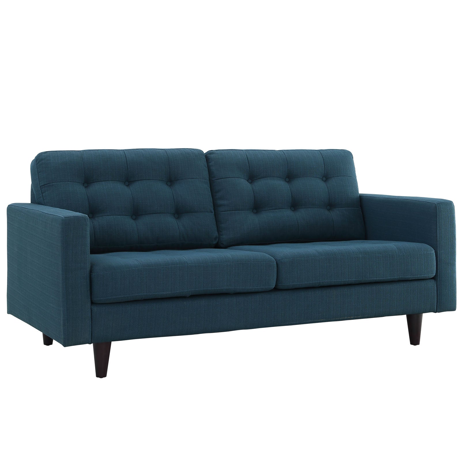 Empress Upholstered Fabric Loveseat By HouseBean