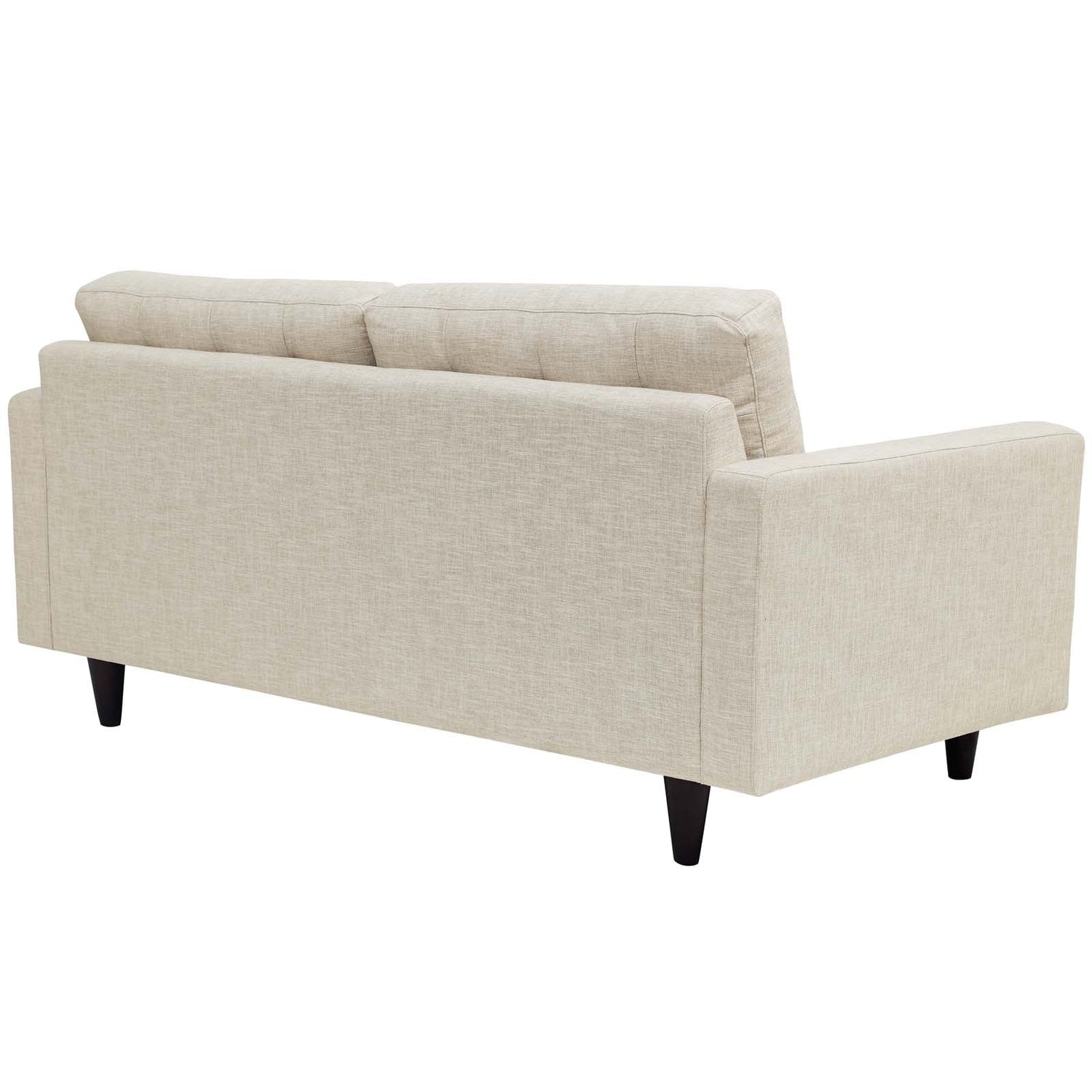 Empress Upholstered Fabric Loveseat By HouseBean