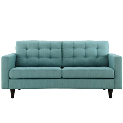 Empress Upholstered Fabric Loveseat by Modway
