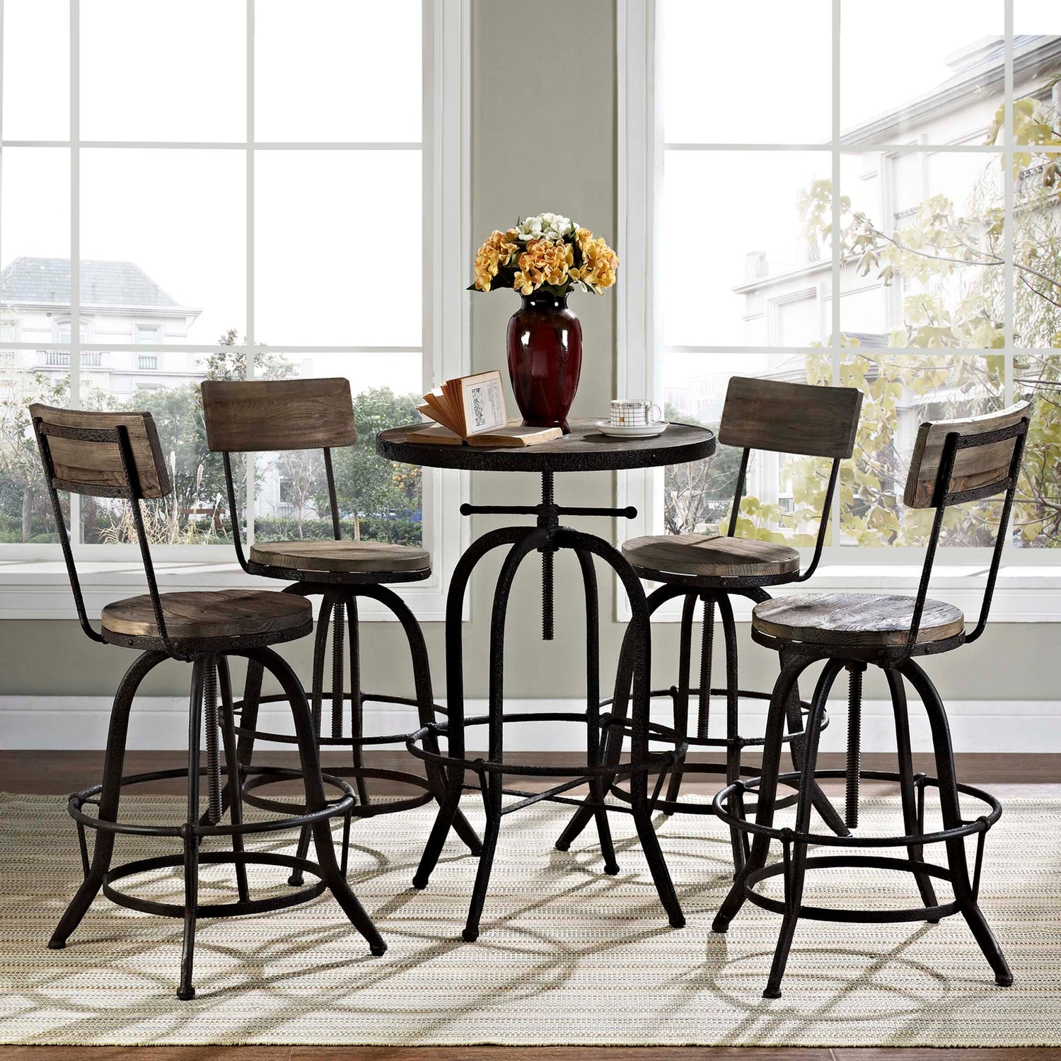 Procure Bar Stool Set of 4 by Modway