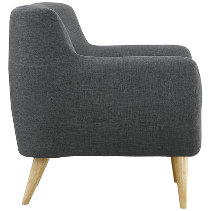 Remark Upholstered Fabric Armchair by Modway