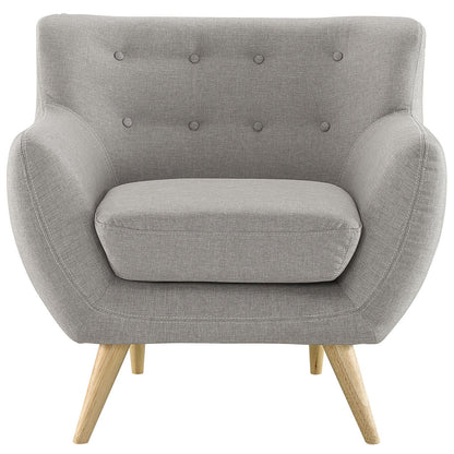 Remark Upholstered Fabric Armchair by Modway
