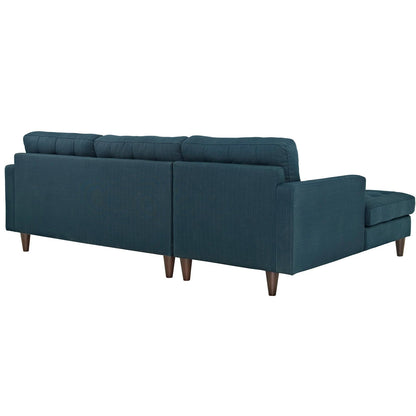 Empress Left-Facing Upholstered Fabric Sectional Sofa by Modway