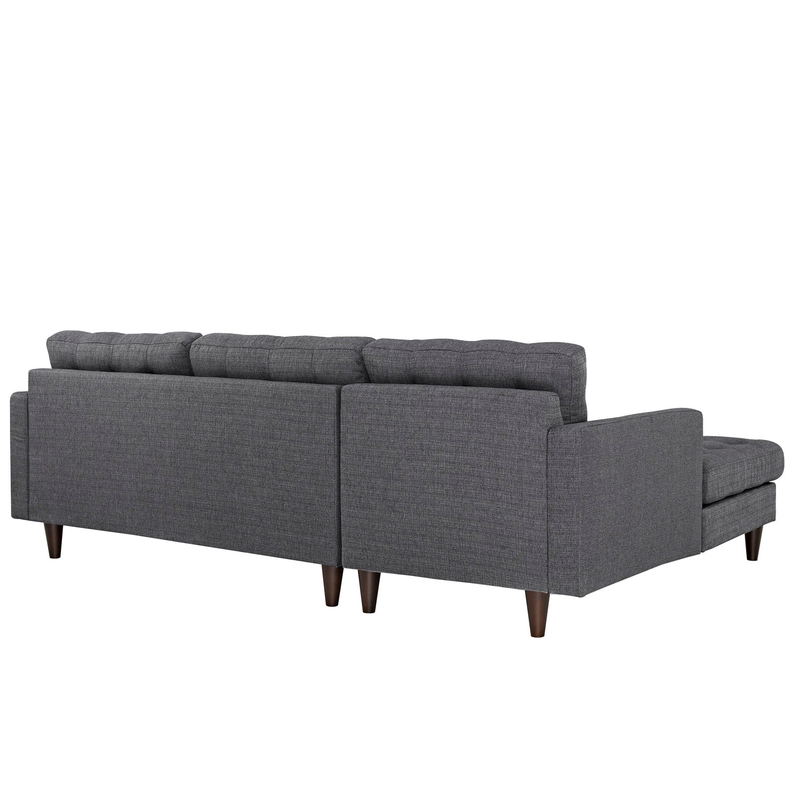 Empress Left-Facing Upholstered Fabric Sectional Sofa by Modway