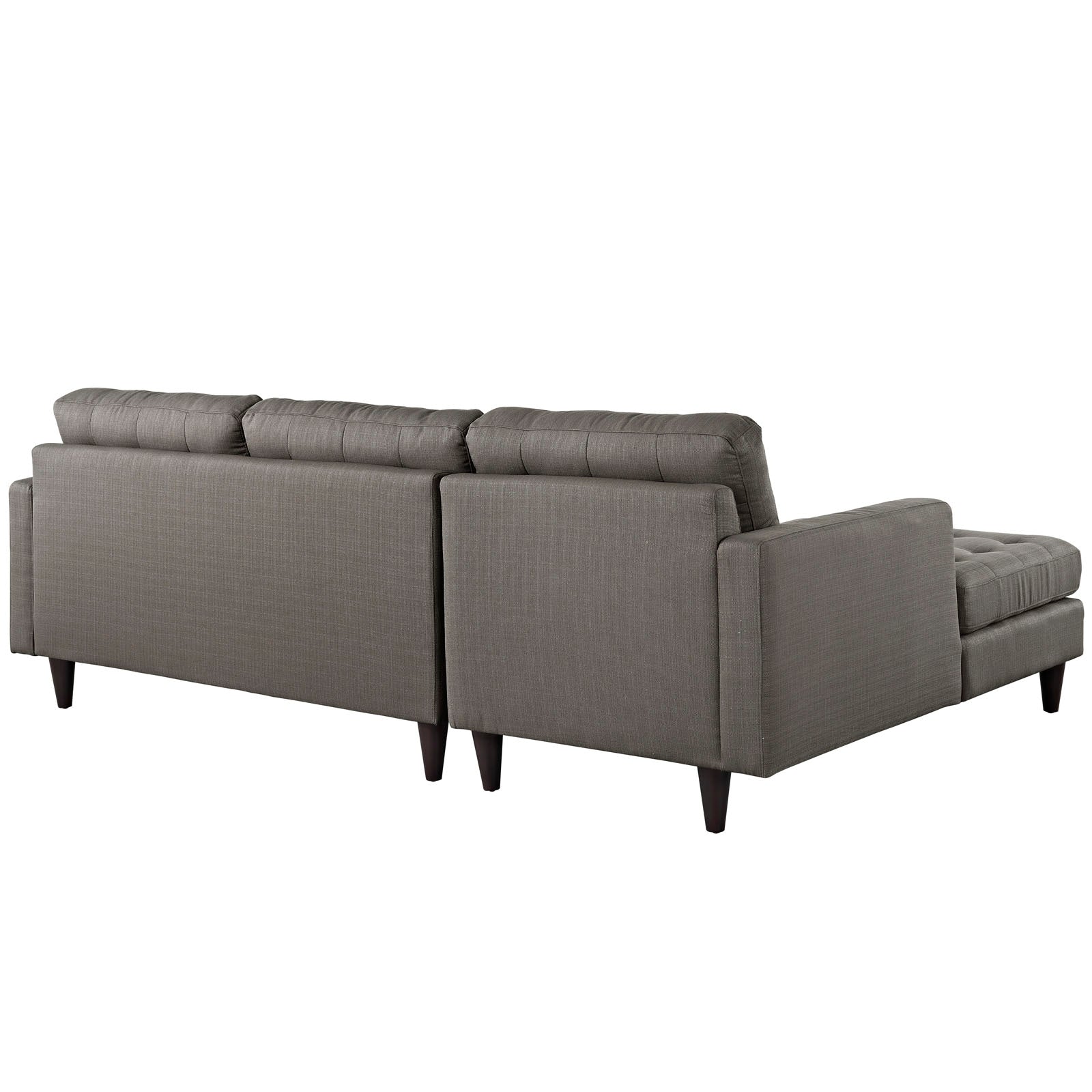 Empress Left-Facing Upholstered Fabric Sectional Sofa by Modway