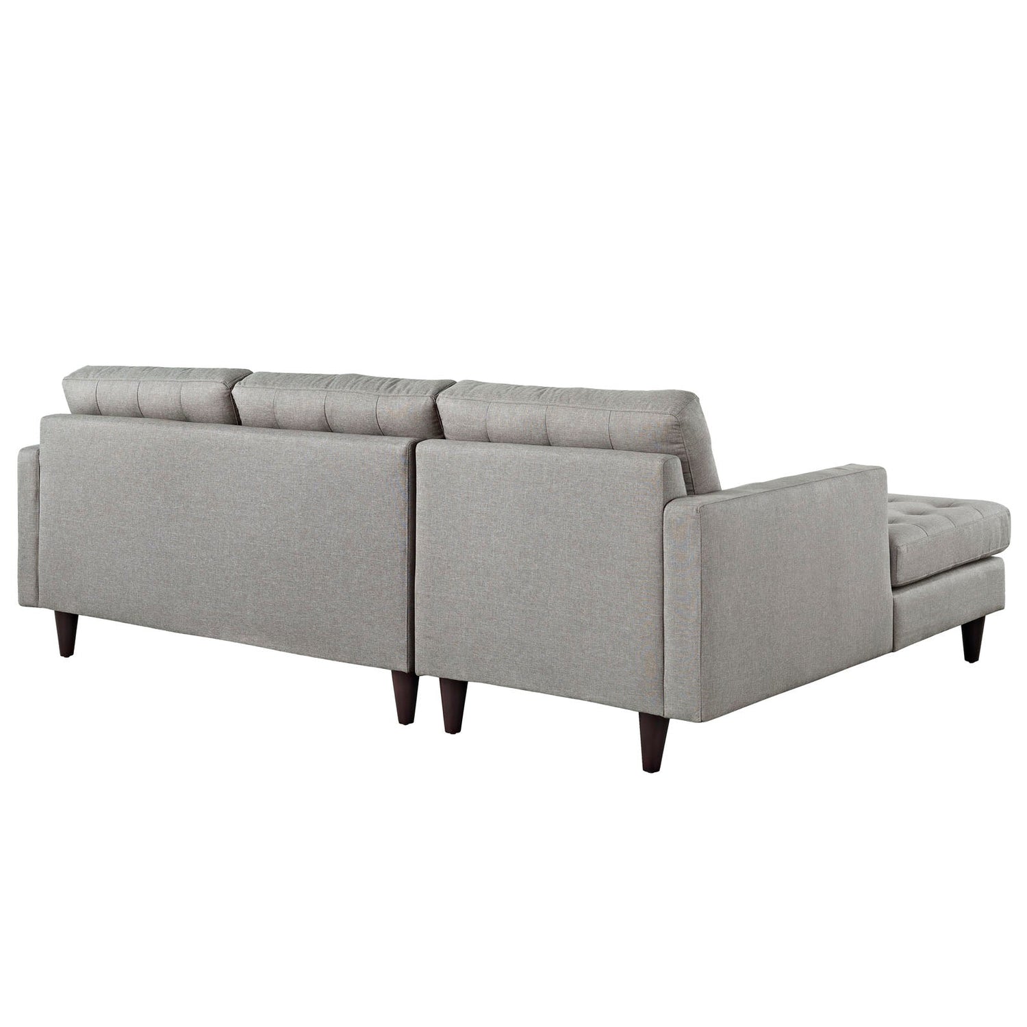 Empress Left-Facing Upholstered Fabric Sectional Sofa by Modway