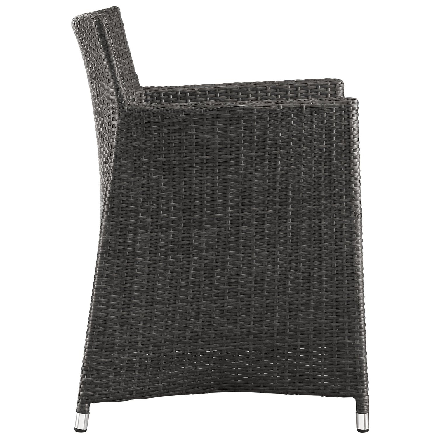 Junction Armchair Outdoor Patio Wicker Set of 2 by Modway