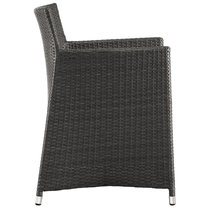 Junction Armchair Outdoor Patio Wicker Set of 2 by Modway
