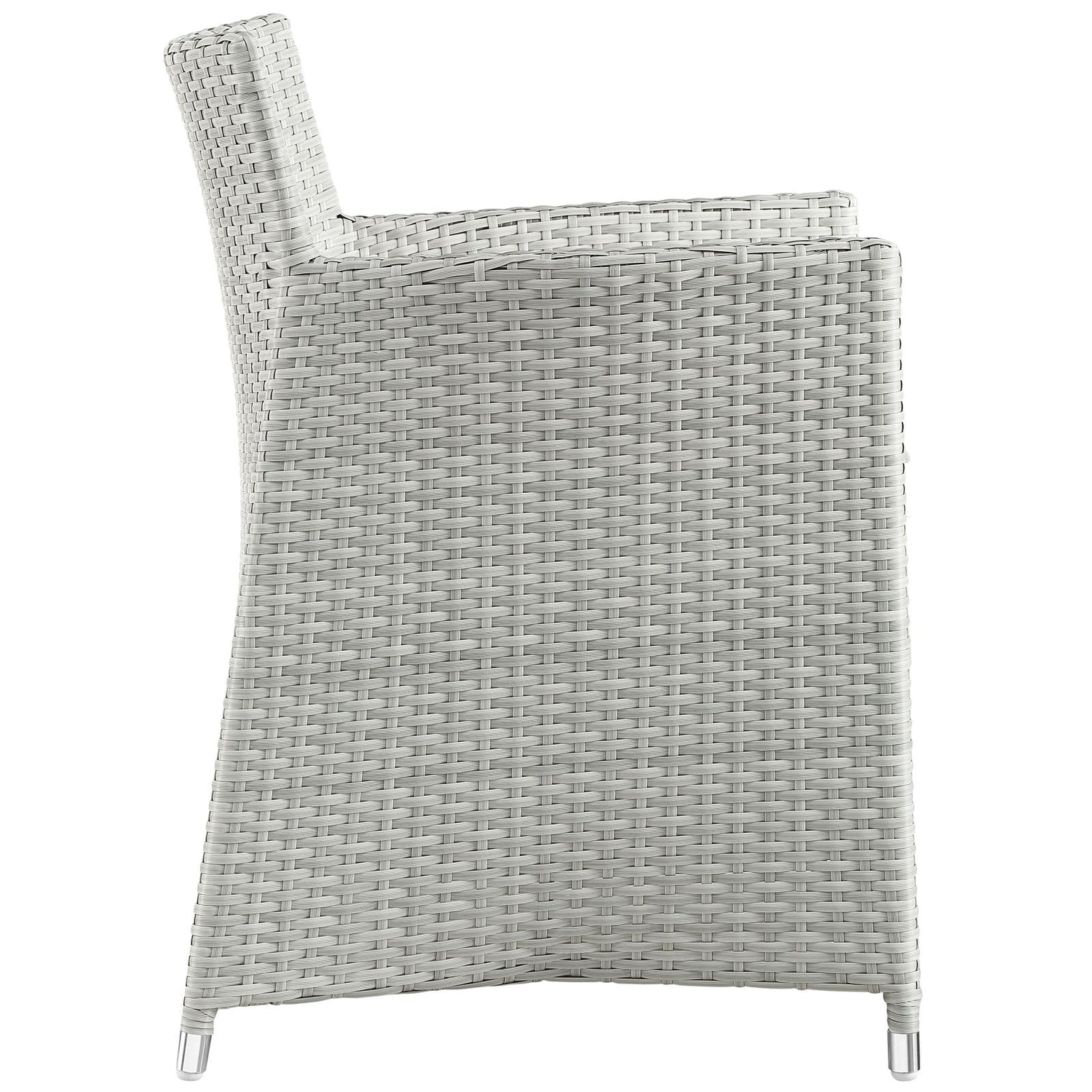 Junction Armchair Outdoor Patio Wicker Set of 2 by Modway