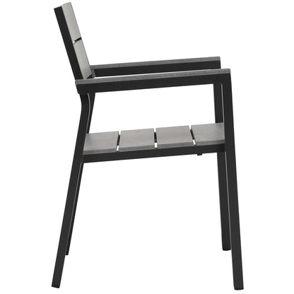 Maine Dining Armchair Outdoor Patio Set of 2 by Modway