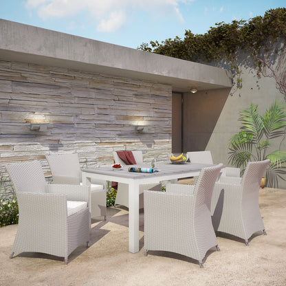 Junction 7 Piece Outdoor Patio Dining Set by Modway