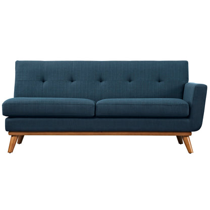 Engage Right-Arm Upholstered Fabric Loveseat By HouseBean