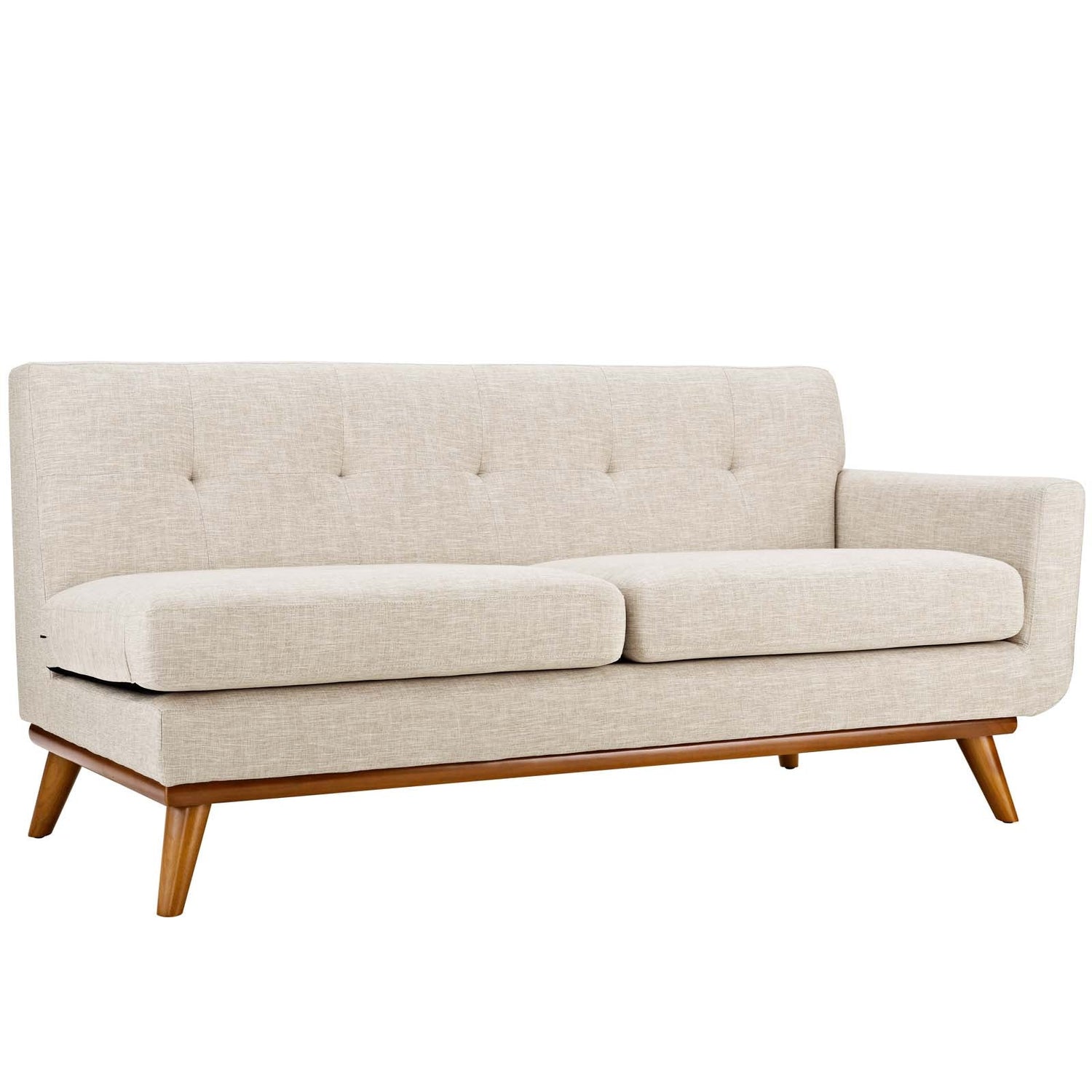 Engage Right-Arm Upholstered Fabric Loveseat By HouseBean