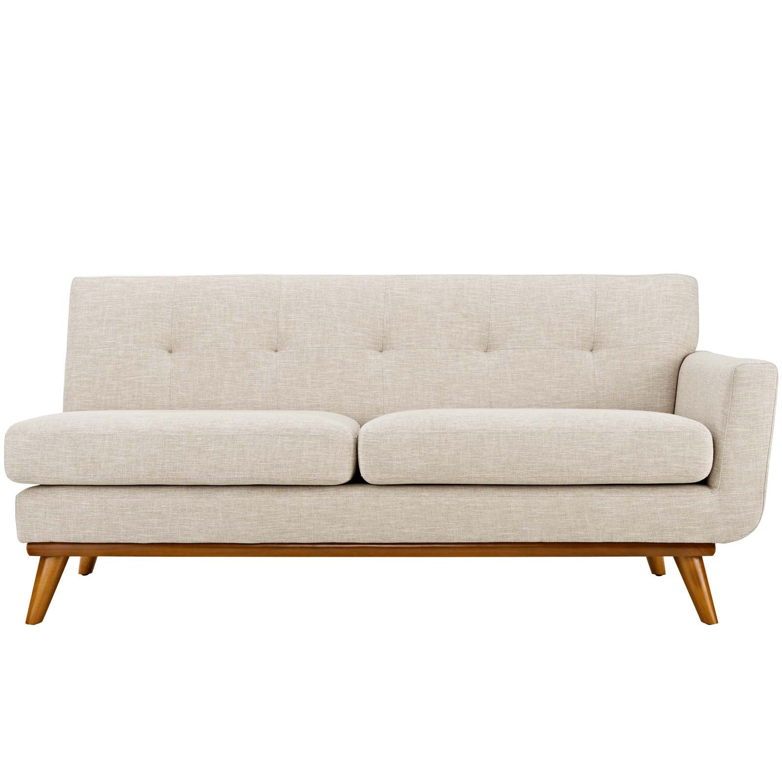 Engage Right-Arm Upholstered Fabric Loveseat By HouseBean